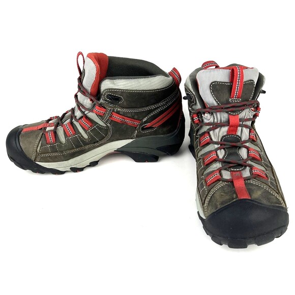 Keen Targhee II Womens Waterproof Hiking Boot 1012248 Leather Brown Size 10 - Picture 5 of 10